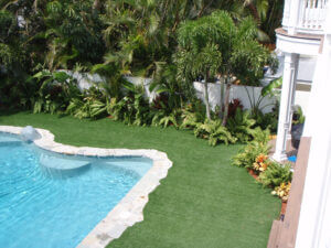 turf for pool installation